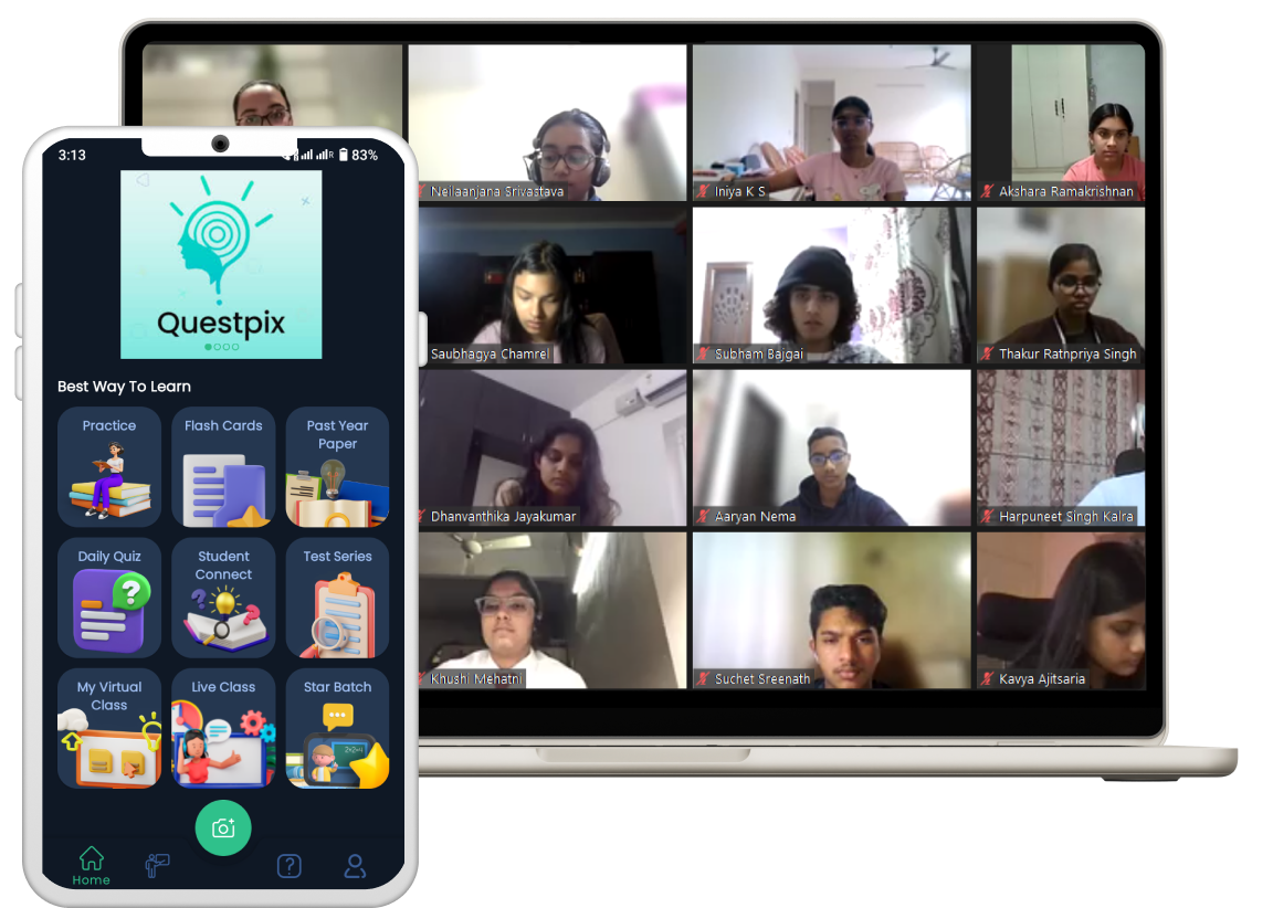 Learn Live with India's Top Faculties in Virtual Classrooms